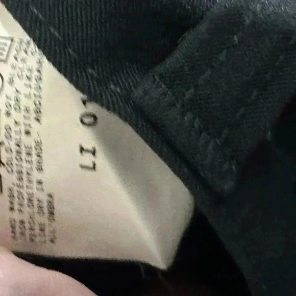 VINTAGE VERSACE JEANS COUTURE BLACK PANTS SIZE 24” EUC ***STUNNING*** - Picture 8 of 9